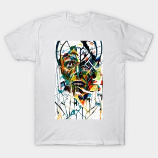 Abstract face of an alien T-Shirt